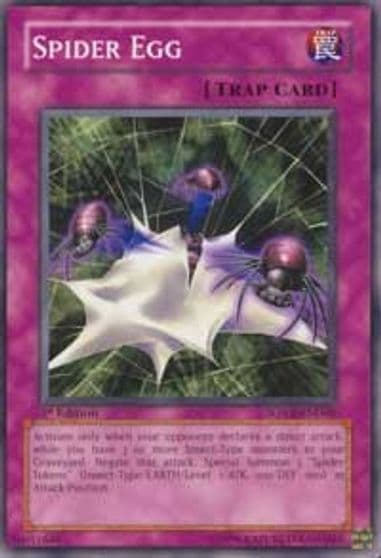 Spider Egg Stardust Overdrive Yu-Gi-Oh! card