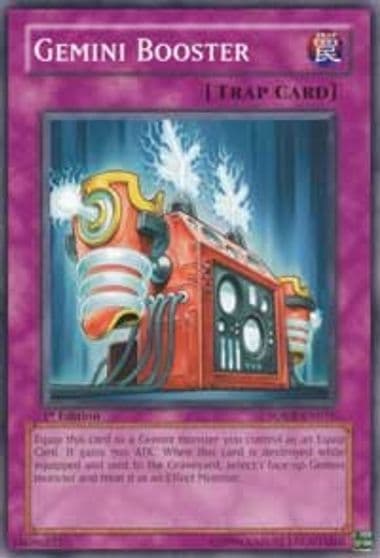 Gemini Booster Stardust Overdrive Yu-Gi-Oh! card