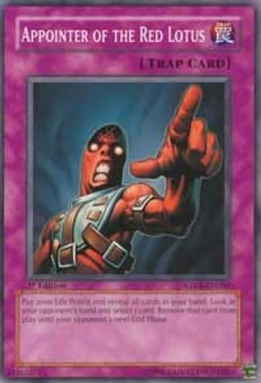 Appointer of the Red Lotus Stardust Overdrive Yu-Gi-Oh! card
