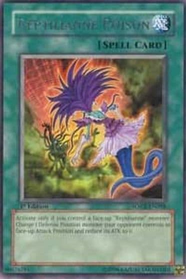 Reptilianne Poison Stardust Overdrive Yu-Gi-Oh! card
