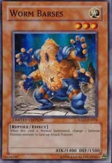 Worm Barses Hidden Arsenal Yu-Gi-Oh! card