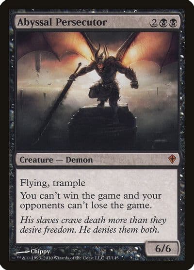 Abyssal Persecutor Worldwake Magic card