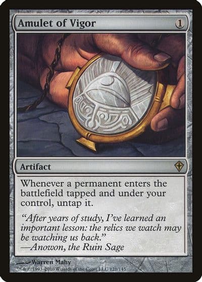 Amulet of Vigor Worldwake Magic card