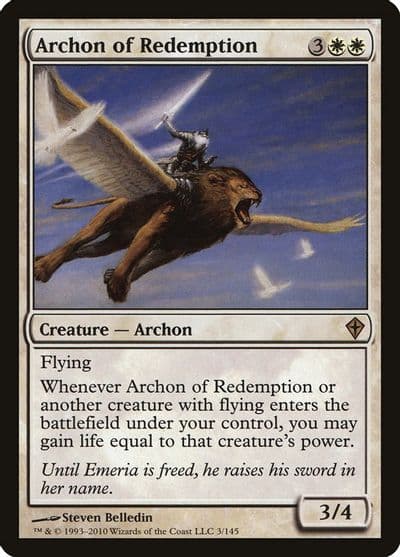 Archon of Redemption Worldwake Magic card