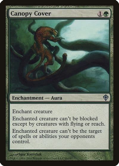 Canopy Cover Worldwake Magic card