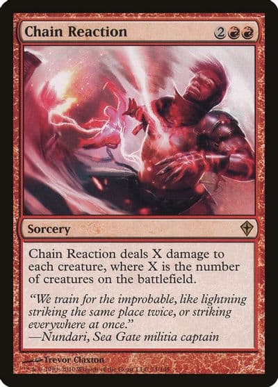 Chain Reaction Worldwake Magic card