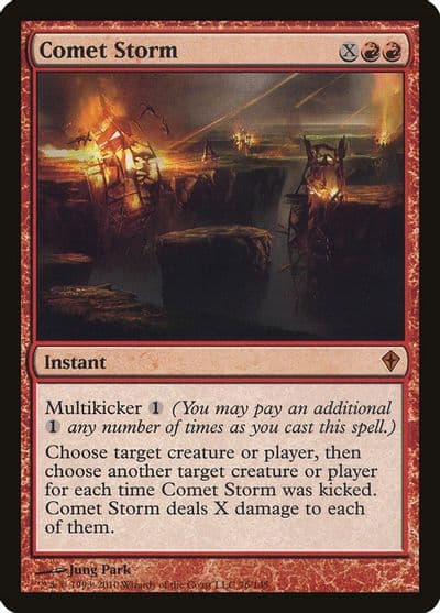 Comet Storm Worldwake Magic card