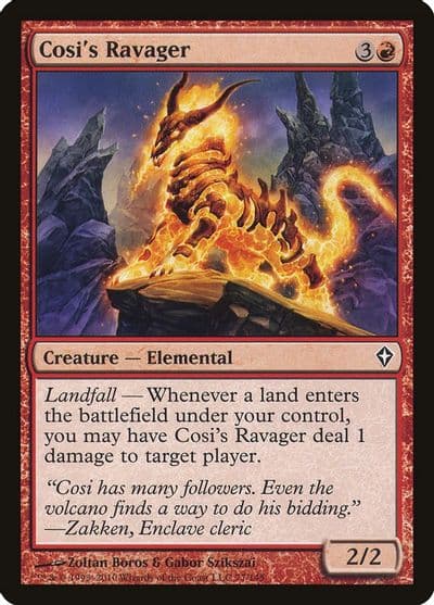Cosis Ravager Worldwake Magic card
