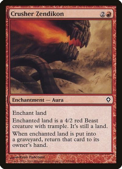 Crusher Zendikon Worldwake Magic card