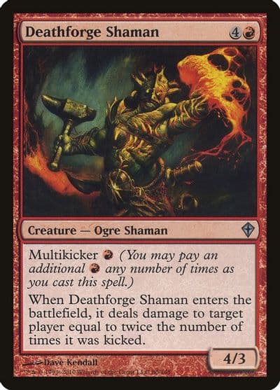 Deathforge Shaman Worldwake Magic card