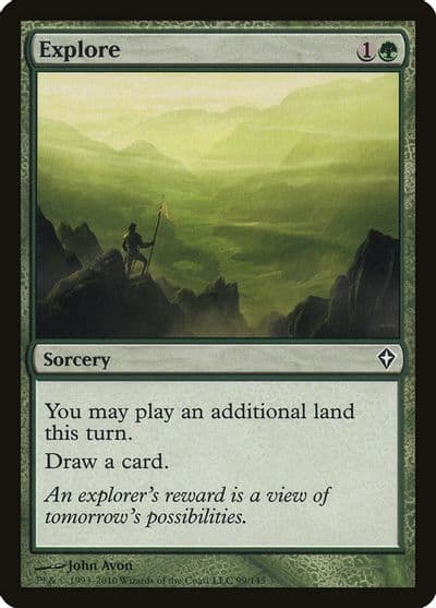 Explore Worldwake Magic card