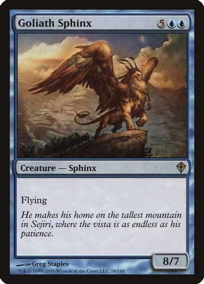 Goliath Sphinx Worldwake Magic card