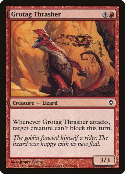 Grotag Thrasher Worldwake Magic card