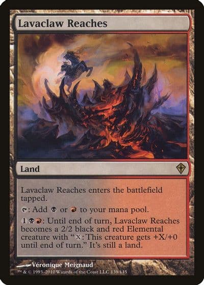 Lavaclaw Reaches Worldwake Magic card