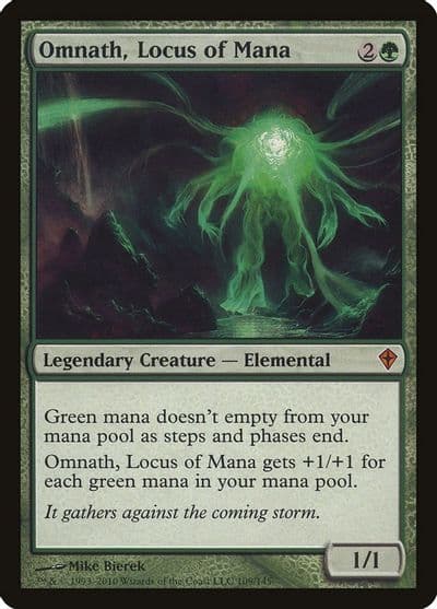Omnath Locus of Mana Worldwake Magic card