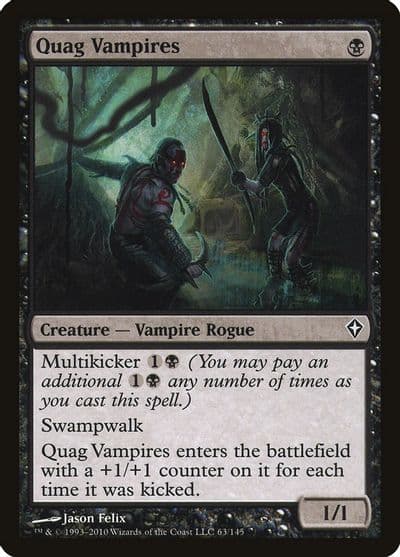 Quag Vampires Worldwake Magic card