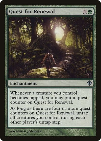 Quest for Renewal Worldwake Magic card