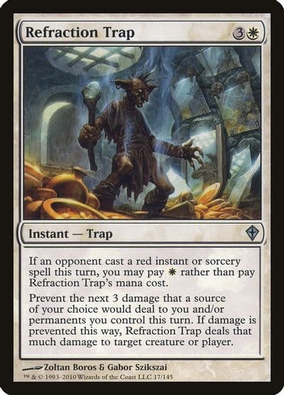 Refraction Trap Worldwake Magic card