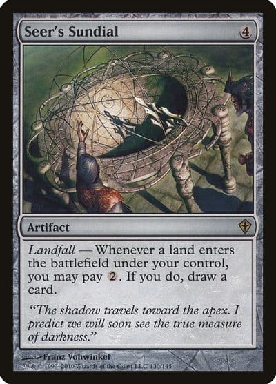 Seers Sundial Worldwake Magic card