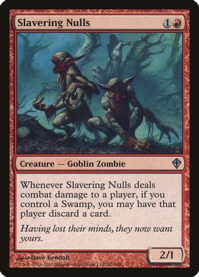 Slavering Nulls Worldwake Magic card