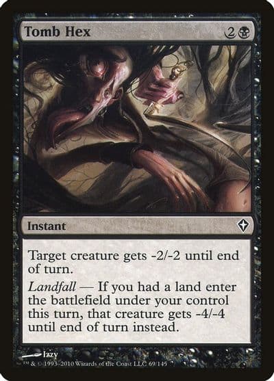 Tomb Hex Worldwake Magic card