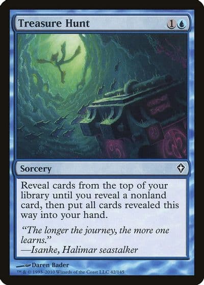 Treasure Hunt Worldwake Magic card
