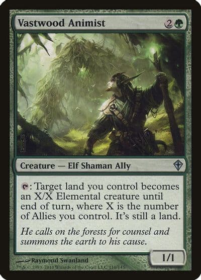 Vastwood Animist Worldwake Magic card