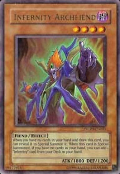 Infernity Archfiend Stardust Accelerator Promos Yu-Gi-Oh! card