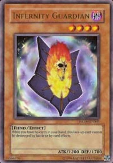 Infernity Guardian Stardust Accelerator Promos Yu-Gi-Oh! card