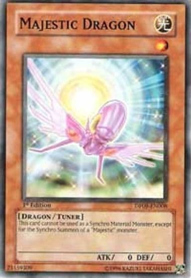 Majestic Dragon Duelist Pack 9: Yusei 2 Yu-Gi-Oh! card