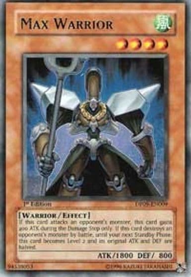 Max Warrior Duelist Pack 9: Yusei 2 Yu-Gi-Oh! card