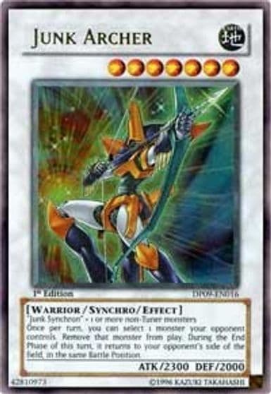 Junk Archer Duelist Pack 9: Yusei 2 Yu-Gi-Oh! card