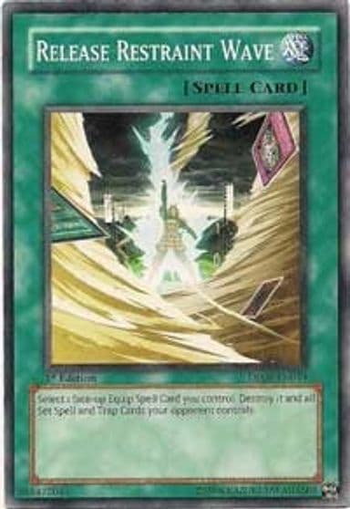 Release Restraint Wave Duelist Pack 9: Yusei 2 Yu-Gi-Oh! card
