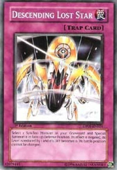 Descending Lost Star Duelist Pack 9: Yusei 2 Yu-Gi-Oh! card