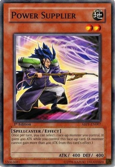 Power Supplier Absolute Powerforce Yu-Gi-Oh! card