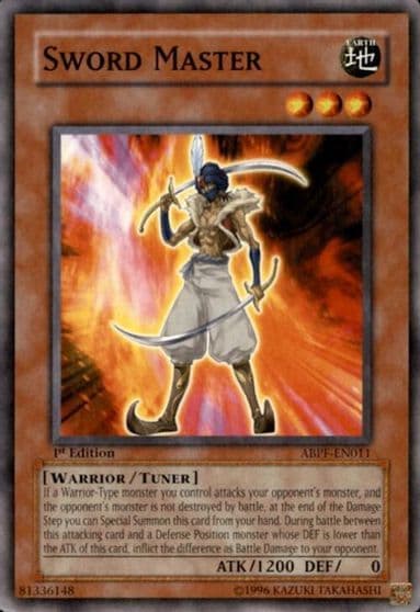 Sword Master Absolute Powerforce Yu-Gi-Oh! card