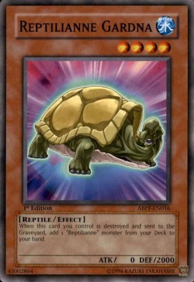 Reptilianne Gardna Absolute Powerforce Yu-Gi-Oh! card