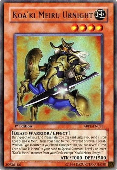 Koaki Meiru Urnight Absolute Powerforce Yu-Gi-Oh! card