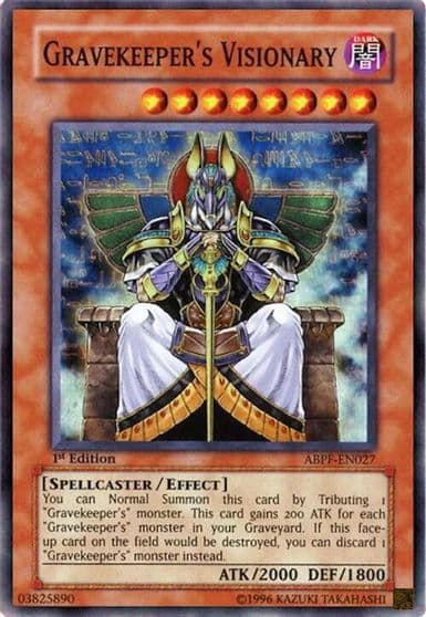 Gravekeepers Visionary Absolute Powerforce Yu-Gi-Oh! card