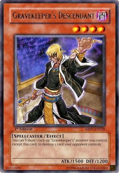 Gravekeepers Descendant Absolute Powerforce Yu-Gi-Oh! card