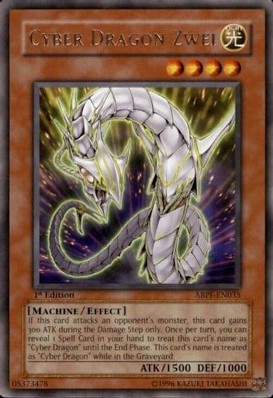 Cyber Dragon Zwei Absolute Powerforce Yu-Gi-Oh! card
