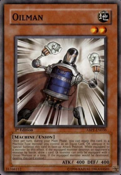 Oilman Absolute Powerforce Yu-Gi-Oh! card