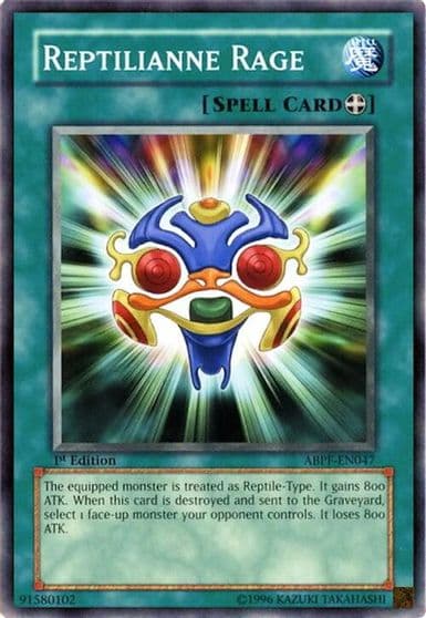 Reptilianne Rage Absolute Powerforce Yu-Gi-Oh! card