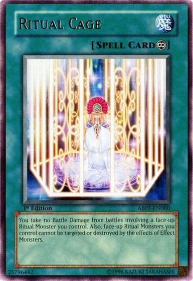 Ritual Cage Absolute Powerforce Yu-Gi-Oh! card