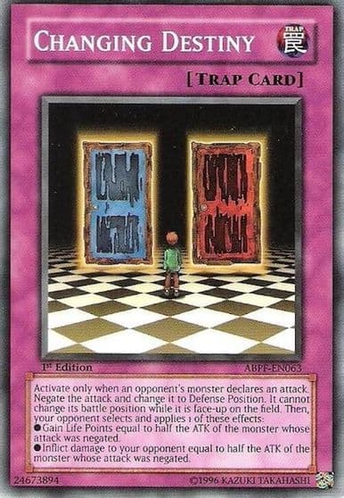 Changing Destiny Absolute Powerforce Yu-Gi-Oh! card