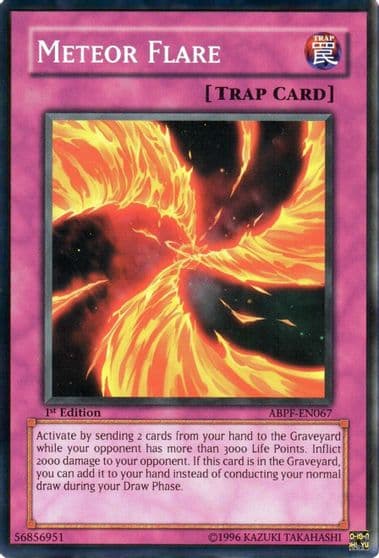 Meteor Flare Absolute Powerforce Yu-Gi-Oh! card