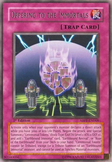 Offering to the Immortals Absolute Powerforce Yu-Gi-Oh! card
