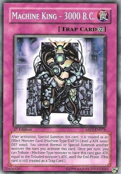 Machine King 3000 BC Absolute Powerforce Yu-Gi-Oh! card