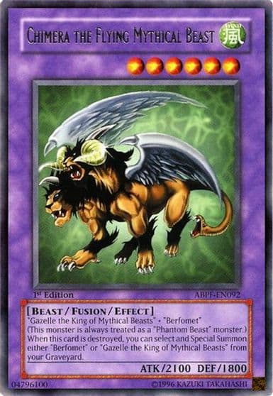 Chimera the Flying Mythical Beast Absolute Powerforce Yu-Gi-Oh! card