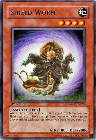 Shield Worm Absolute Powerforce Yu-Gi-Oh! card